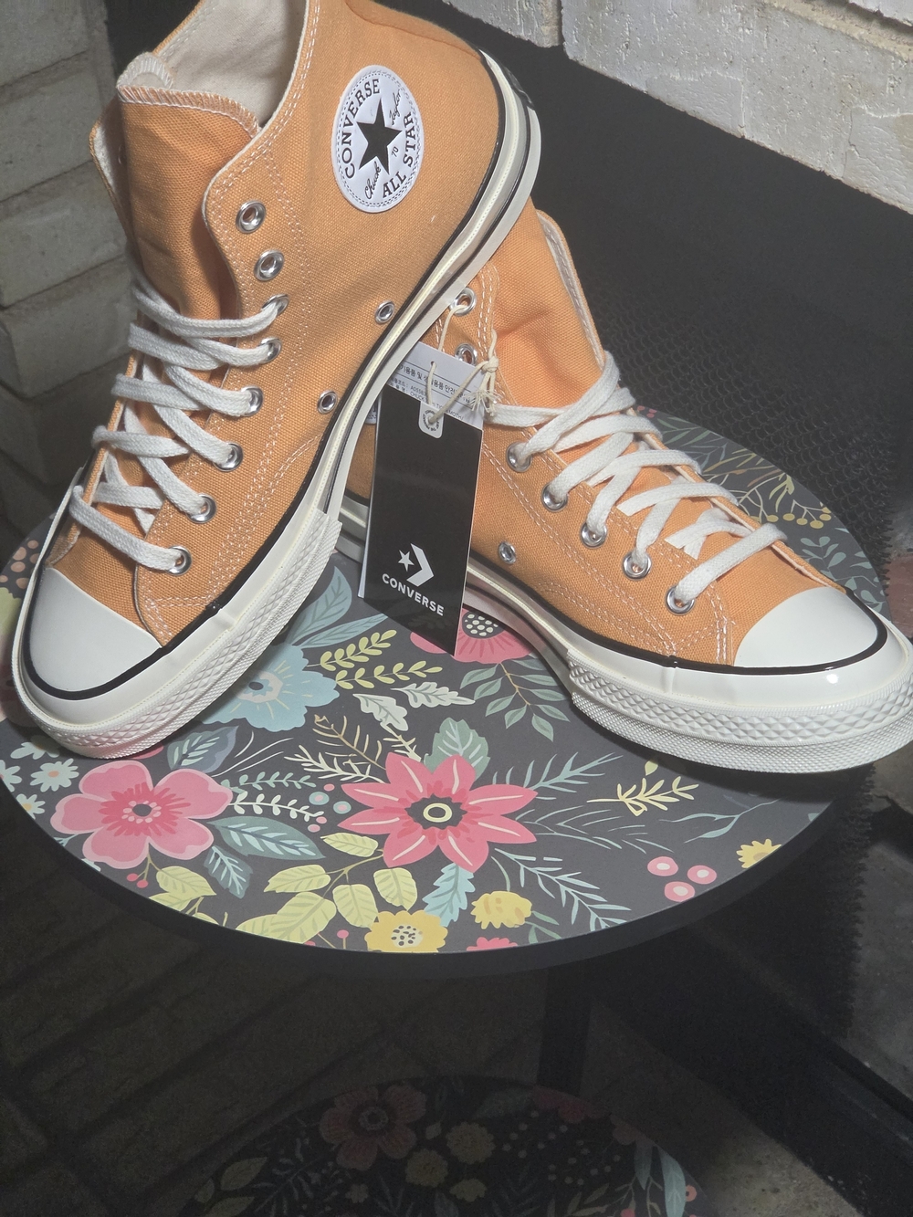 Brand New Converse Chuck Taylor All Star High Top Sneakers in Orange